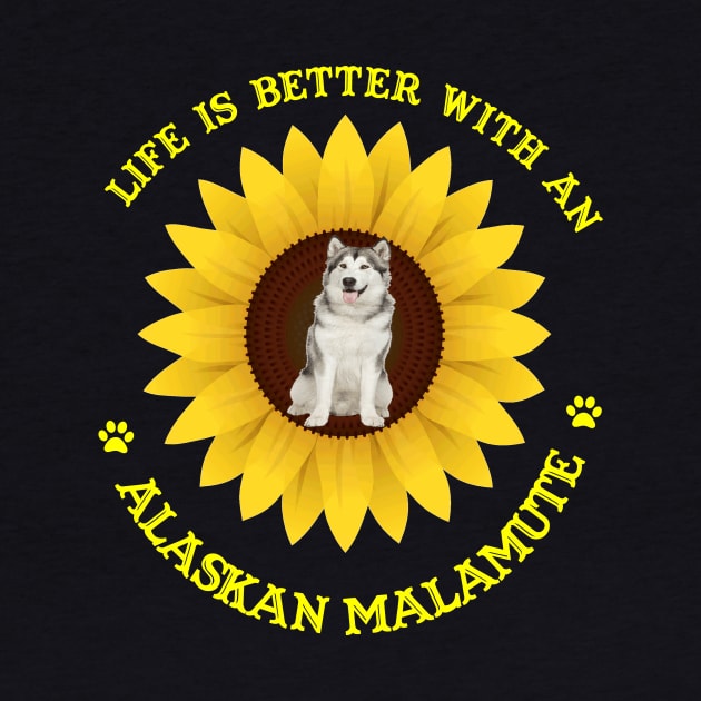 Alaskan Malamute Lovers by bienvaem